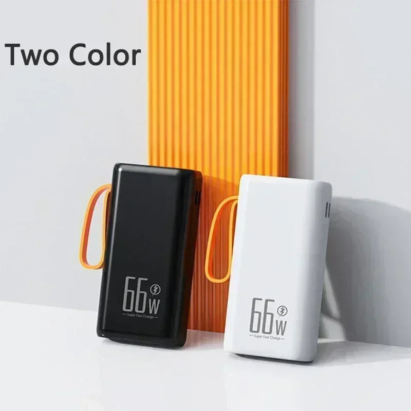 30000mAh Power Bank with 66W PD Fast Charging