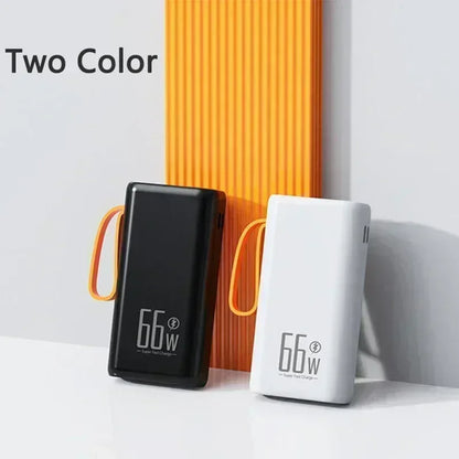 30000mAh Power Bank with 66W PD Fast Charging